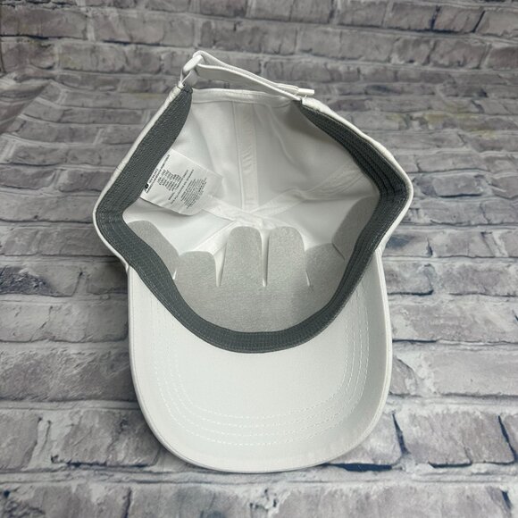NWT New Balance Unisex 6 Panel Performance Cap V2 Hat One Size (WHT) (LAH51007) - Picture 10 of 14